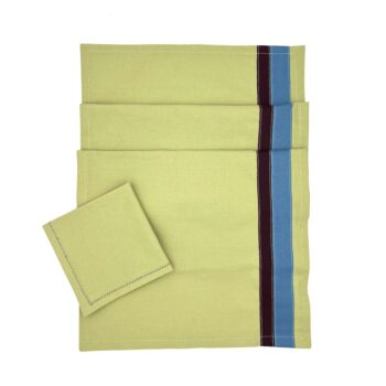 Runner Germoglio Collezione La Casa, con tovagliolo